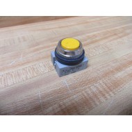 Idec 41-10650 Izumi Push Button ABS Yellow - Used