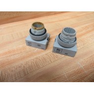 Idec APW-199 Pilot Light Operator APW199 Core Only (Pack of 2) - Used