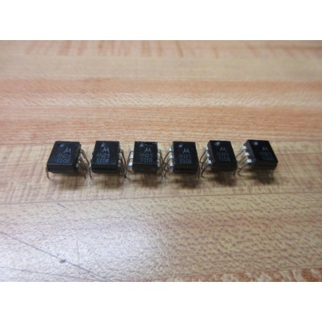 Motorola 4N25 Integrated Circuit (Pack of 6) - New No Box