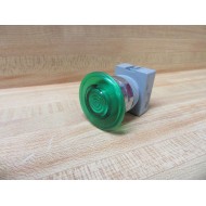 Idec ALW49902D-G-24V Illum. Push Button ABW00M - New No Box