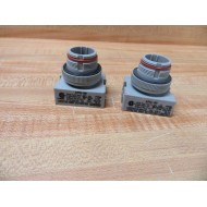 Idec APW-199 Pilot Light Operator APW199 Core Only (Pack of 2) - New No Box