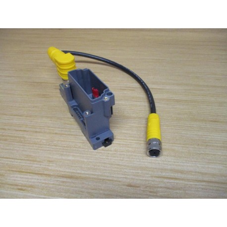 Turck BL67-B-1M23-19 Base Module 6827216 W Cable - New No Box