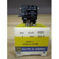 Square D 9001-KA2 Contact Block 9001KA2 88001 Series C