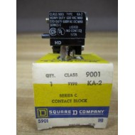 Square D 9001-KA2 Contact Block 9001KA2 Series C