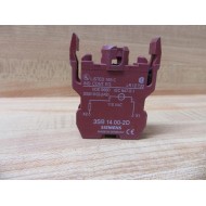 Siemens 3SB1400-2D Lamp Holder 3SB14002D WO Bulb - Used