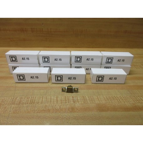Square D A2.15 Overload Relay Heater Element A215 WOut Screws (Pack of 11)