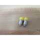 Idec LSTD-6 LED Bulb LSTD6 LSTD-6Y Yellow (Pack of 2) - New No Box