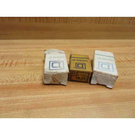 Square D A9.25 Overload Relay Heater Element A925 (Pack of 3)