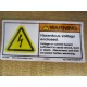 Clarion H6010-BGWHPL Warning Decal (Pack of 10)