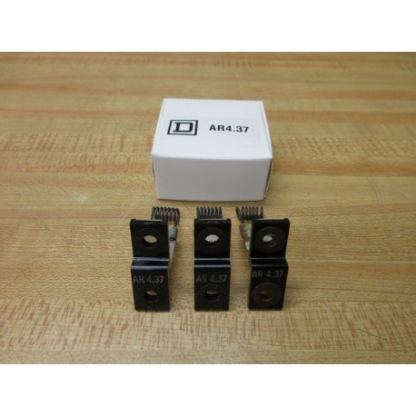 Square D AR 4.37 Overload Relay Heater Element AR437 (Pack of 3)