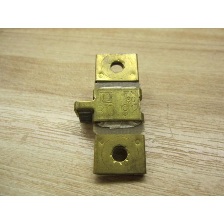 Square D B 0.92 Thermal Heating Element B092 (Pack of 2) - Used