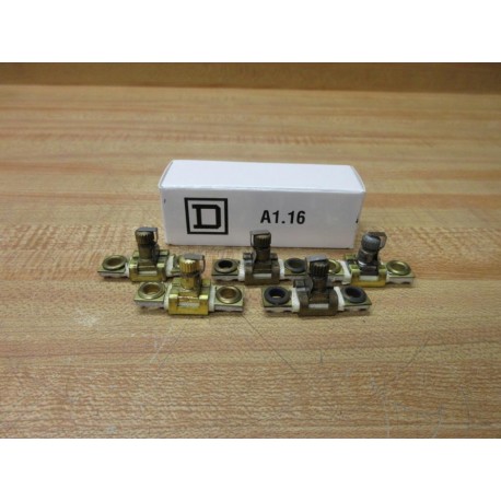 Square D A1.16 Overload Relay Heater Element 58518 WOut Screws (Pack of 5)