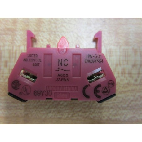 Idec HW-G01 Contact Block HWG01 - New No Box