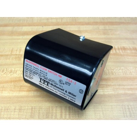 ITT McDonnell & Miller FS4-3 Flow Switch 114400 - New No Box