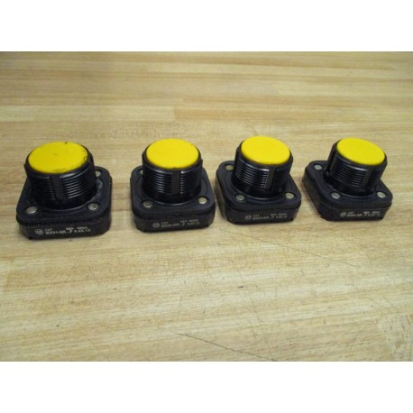 Allen Bradley 800H-AR9 Push Button 800H-AR Series F (Pack of 4) - Used