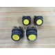 Allen Bradley 800H-AR9 Push Button 800H-AR Series F (Pack of 4) - Used