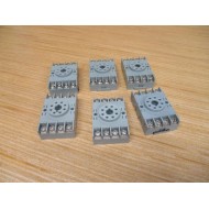 Idec SR2P-06 Socket Relay SR2P06 (Pack of 6) - New No Box