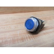Allen Bradley 800T-A Push Button 800TA Blue W800T-XA - Used