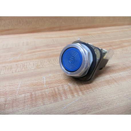 Allen Bradley 800T-A Push Button 800TA Blue W800T-XA - Used