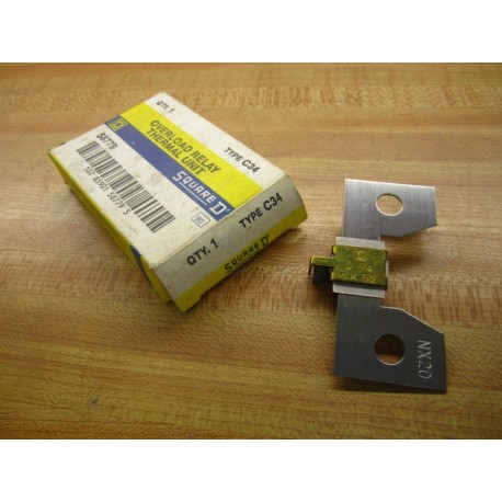 Square D C34 Overload Relay Heater