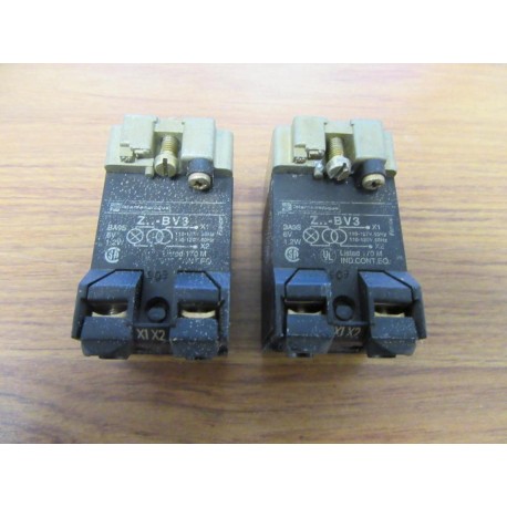 Telemanique ZB2-BW03 Pilot Light Z..-BW03. (Pack of 2) - Used