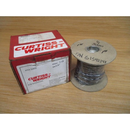 Curtiss-Wright 61542143 Graphite Packing 14" 1Lb. Spool