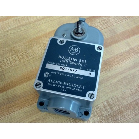 Allen Bradley 801-NX7 Limit Switch 801NX7 - Used