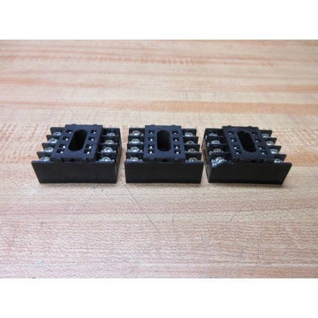 Matsushita 7A250VAC Relay Socket (Pack of 3) - New No Box