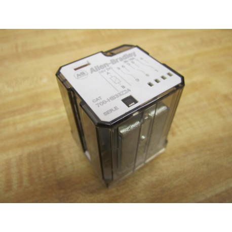 Allen Bradley 700-HB33Z24 24VDC Relay 700HB33Z24 Ser. E Tested (Pack of 2) - New No Box