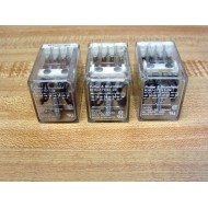 Potter & Brumfield KHU-17D11-24 24VDC Relay KHU17D1124 (Pack of 3) - Used