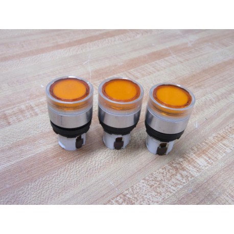 Allen Bradley 800ES-LF5 Illum. Push Button 800ESLF5 (Pack of 3) - New No Box