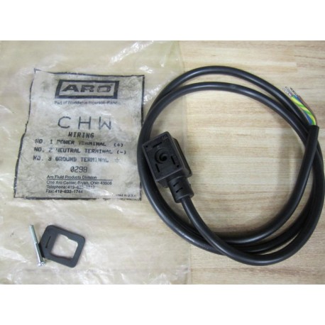ARO CHW Connector Coil CHW Wiring 3' Cable
