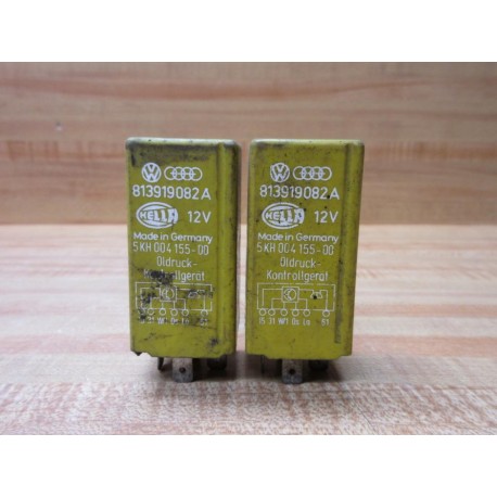 Audi 813919082A VW Relay 5KH004155-00 (Pack of 2) - Used