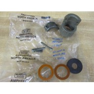 Amphenol 97-3057-8 Cable Clamp 9730578 (Pack of 4)
