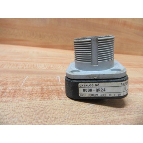 Allen Bradley 800H-QR24 Push-To-Test Button 800HQR24 Core Only - Used