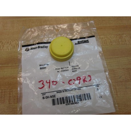 Allen Bradley 800H-N5E Yellow Button Cover 800H-N101Y