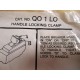 Square D QO 1 LO Locking Clamps (Pack of 5)
