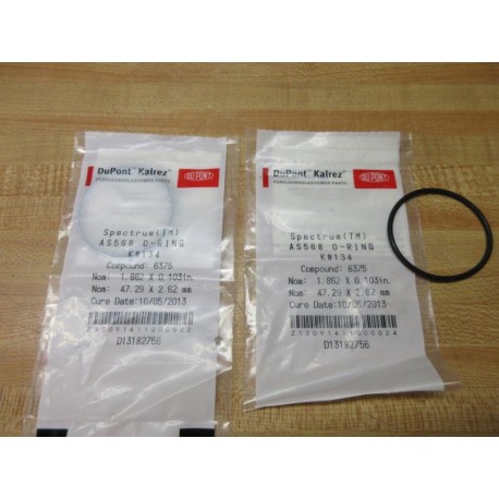 DuPont Kalrez AS-568 O-Ring AS568 K134 (Pack of 2)