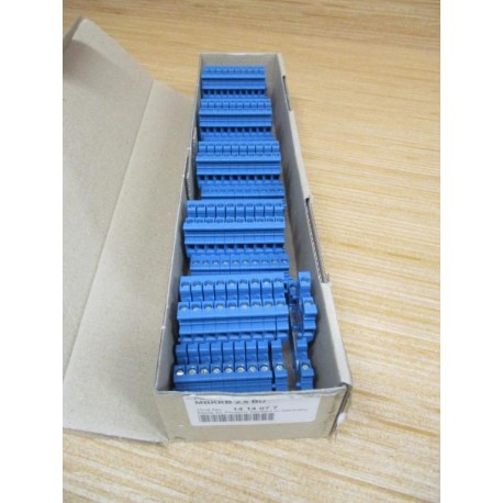 Phoenix Contact MBKKB 2,5 BU Mini Feed-Through Terminal Block 1414077 (Pack of 50)