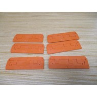 Wago 284-339 End Plate 284339 (Pack of 6) - New No Box