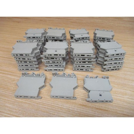 Contra Clip SIK 10Z10 Terminal Block SIK 10Z 600V 16A (Pack of 43) - Used