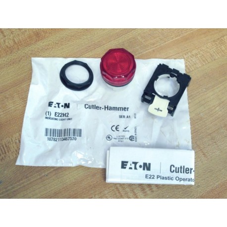 Cutler Hammer E22H2 Eaton Indicator Light