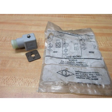 Canfield Connector 5100-1091100 Solenoid Connector