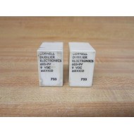 Cornell-Dubilier Electronics 603-9V CDE Relay 6039V (Pack of 2) - Used