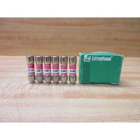 Littelfuse KLDR-14 Fuse Cross Ref 486M17, KLDR.250 (Pack of 6)