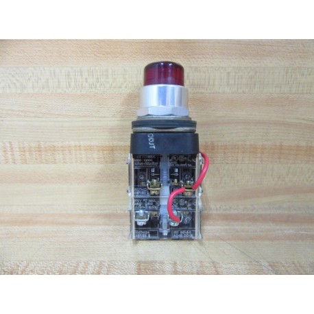 Allen Bradley 800T-NX458 Push Button Switch - Used