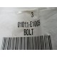 Komatsu 01011-E1005 Bolt (Pack of 3)