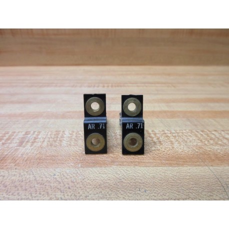Square D AR.71 Thermal Overload Heating Elements AR71 (Pack of 2) - Used