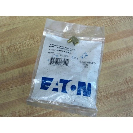 Eaton 6400X2X21 Brass Adapter (Pack of 10)