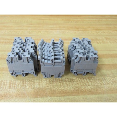 Entrelec ABB M46-5116 Block 1SNA115116R0700 Grey (Pack of 30) - New No Box